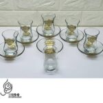 استکان نعلبکی کمرباریک ذکر اباعبدالله