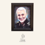 تابلو فرش حاج قاسم سلیمانی