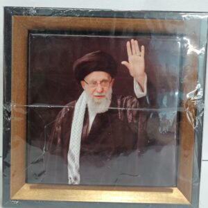 قاب کاشی مقام معظم رهبری