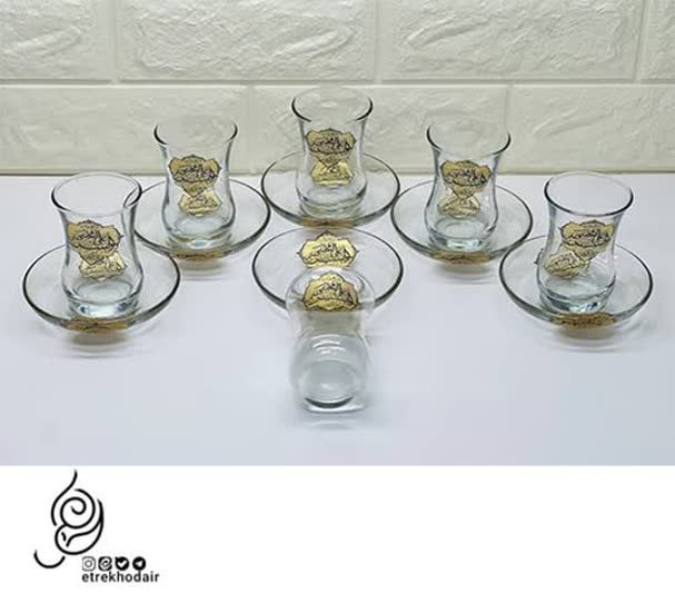 استکان نعلبکی کمرباریک ذکر یا علی بن ابیطالب استکان نعلبکی کمرباریک ذکر یا علی بن ابیطالب
